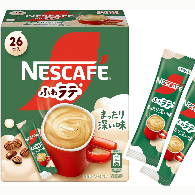 Nescafé Fuwarate Deep & Rich Café Latte 26 Sticks Instant Coffee – Mad