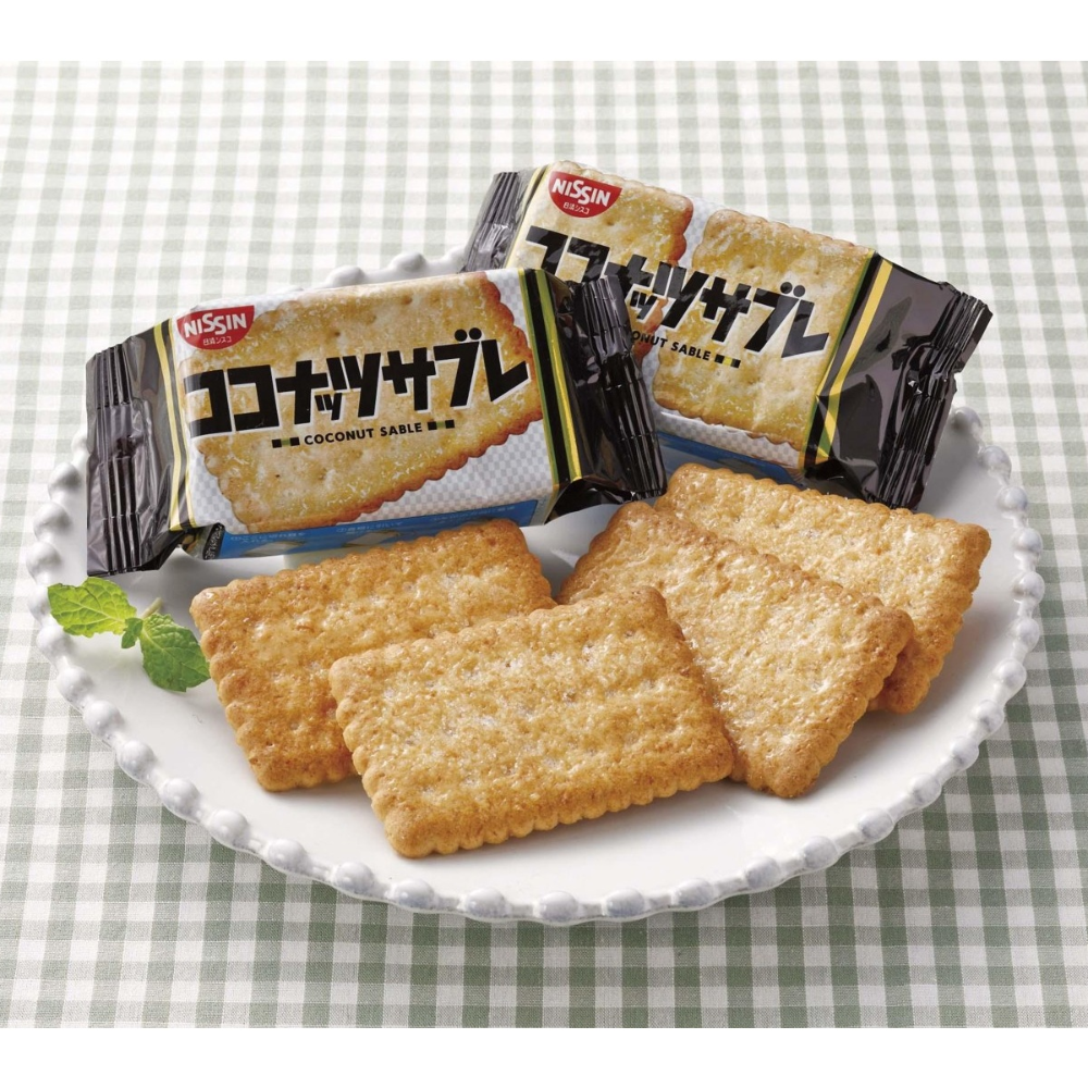 Nissin Cisco Coconut Sable Cookies 16pcs – Made in JAPAN - Tokyo Sakur