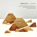 Sano Design Yamatokei Wooden Mountain Clock Kit - Kawasaki City Store