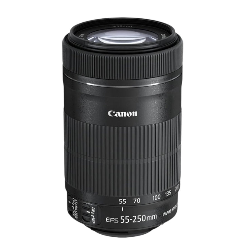 レンズ(ズーム) Canon ZOOM LENS EF-S 55-250mm Amazon.co.jp: Canon Telephoto Zoom Lens EF-S 2.2–9.8 inches