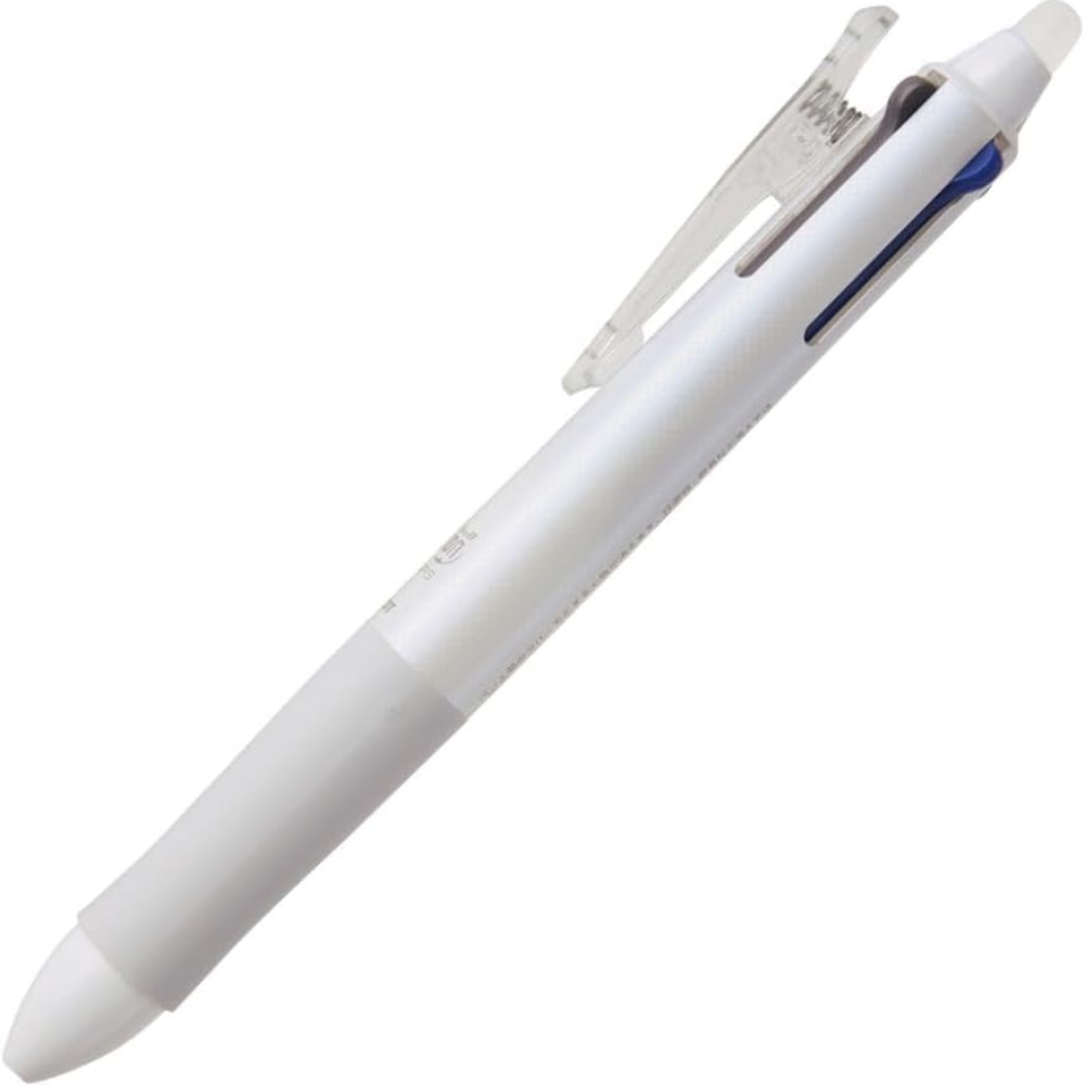 Pilot FriXion Ball 4-Color Erasable Gel Pen 0.5mm Extra Fine White – M