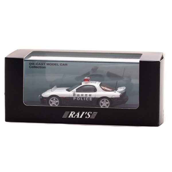 RAI'S 1/64 Mazda RX-7 (FD3S) Niigata Highway Police Mini-Car Limited 1