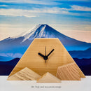 Sano Design Yamatokei Wooden Mountain Clock Kit - Kawasaki City Store