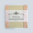 Decorative Tatami "Oitemite" Small (15 x 15 cm) with Kyoto Nishijin gold brocade woven edge JAPAN - Kurumira Shop