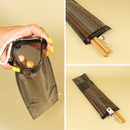 Cute Clear PVC Drum Stick Case with Carabiner Holder - Kawasaki City Store