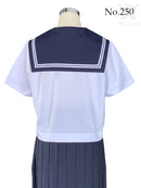 Authentic Japanese Sailor School Uniform Top 250 (Short Sleeve) - Shizuoka City