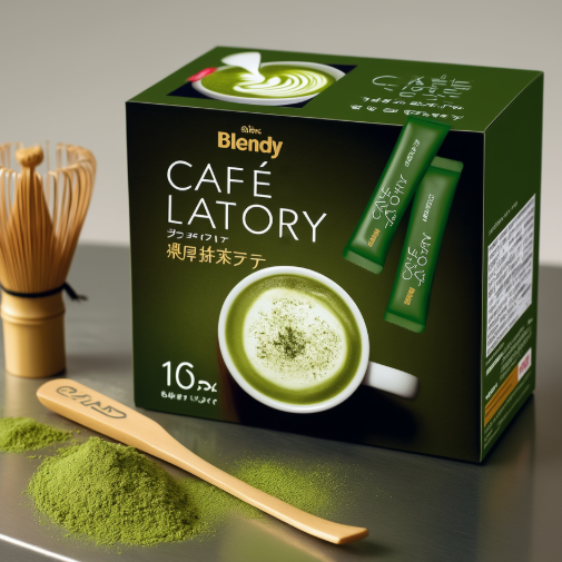 AGF Blendy Cafe Ratory Sticks Rich Matcha Latte 16 Stick Powdered Matcha  Made in JAPAN - Tokyo Sakura Mall
