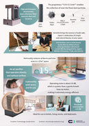 Creative-Technology Serenite Beauty Air Purifier Made in JAPAN - Kawasaki City Store