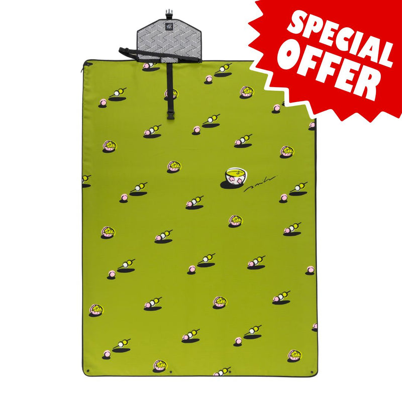 Mood Rug Spring “Flowers and Dango” Cheerful Picnic Mat - Spoon&Sugar