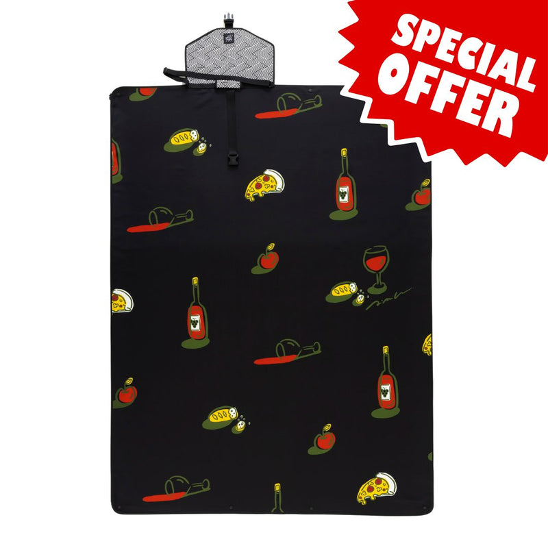 Mood Rug Wine “Wine and Elegance” Stylish Relax Mat - Spoon&Sugar