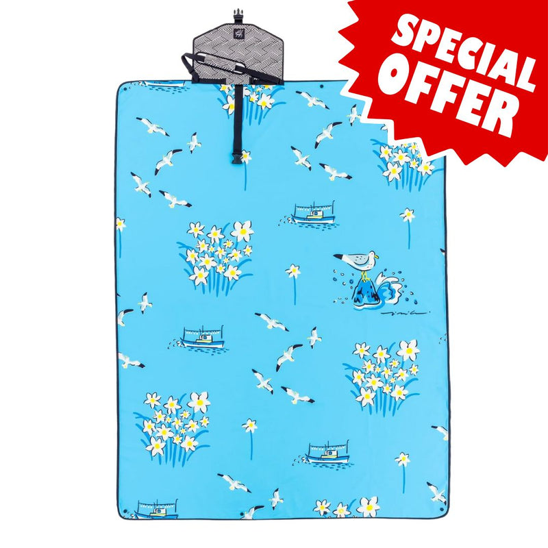 Mood Rug Suisen “Sea of Fukui” Serene Ocean Mat - Spoon&Sugar