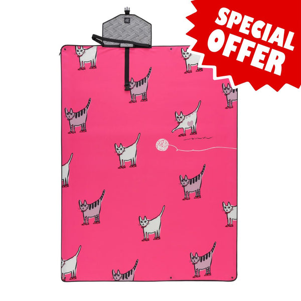 Mood Rug Cats “Cats and Delight” Charming Playful Mat - Spoon&Sugar