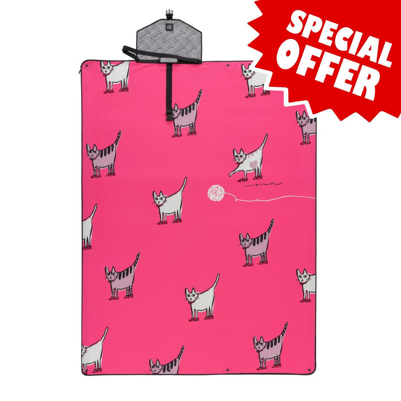 Mood Rug Cats “Cats and Delight” Charming Playful Mat - Spoon&Sugar