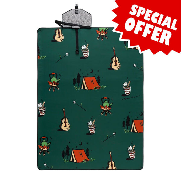 Mood Rug Solo-Camp “Me and Ramen” Cozy Outdoor Mat - Spoon&Sugar