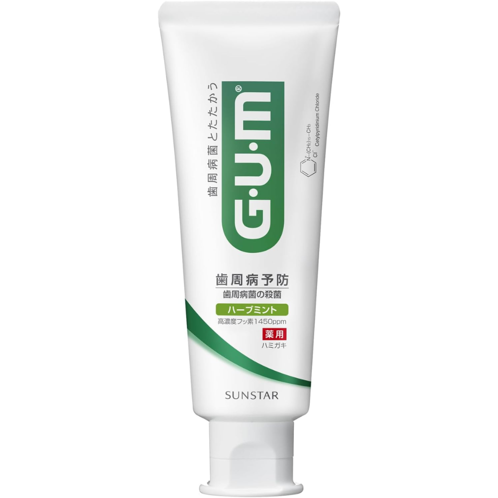Sunstar GUM Dental Paste Standing Toothpaste 120g – Made in JAPAN - To