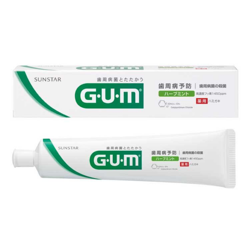 Sunstar GUM Dental Paste Standing Toothpaste 120g – Made in JAPAN - To