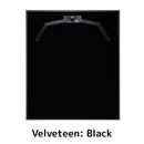 Gluaire Black Jersey Frame – UV Acrylic, Hanger, 915x783mm - Aluna-frame