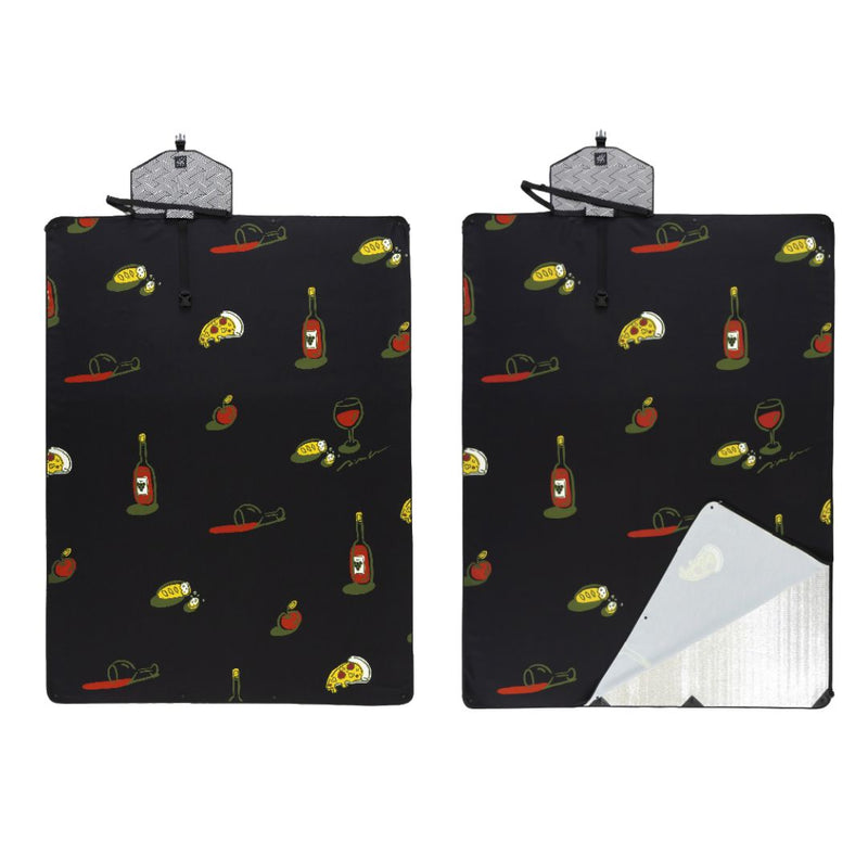 Mood Rug Wine “Wine and Elegance” Stylish Relax Mat - Spoon&Sugar