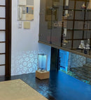 Miyabi Ise Katagami Metal Lamp with Shadow Art Home Decor - Kawasaki City Store