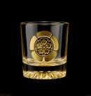 Golden Shot Glass (with Sengoku Warlord family crest) in Kanazawa, JAPAN - Kurumira Shop