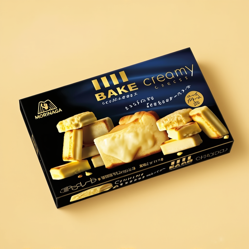 Morinaga Bake Creamy Cheese Richness Cheese Delight x 10 pack Made in JAPAN - Tokyo Sakura Mall
