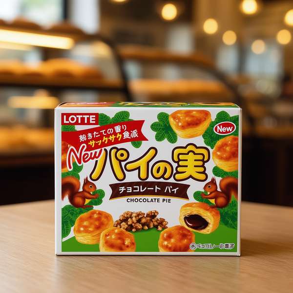 Lotte Pie no Mi Chocolate Pastry Bites 73g – Made in JAPAN - Tokyo Sakura Mall