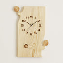 Forest Wall Clock with Adjustable Flying Squirrel Design 40cm - Suzuki Kobo