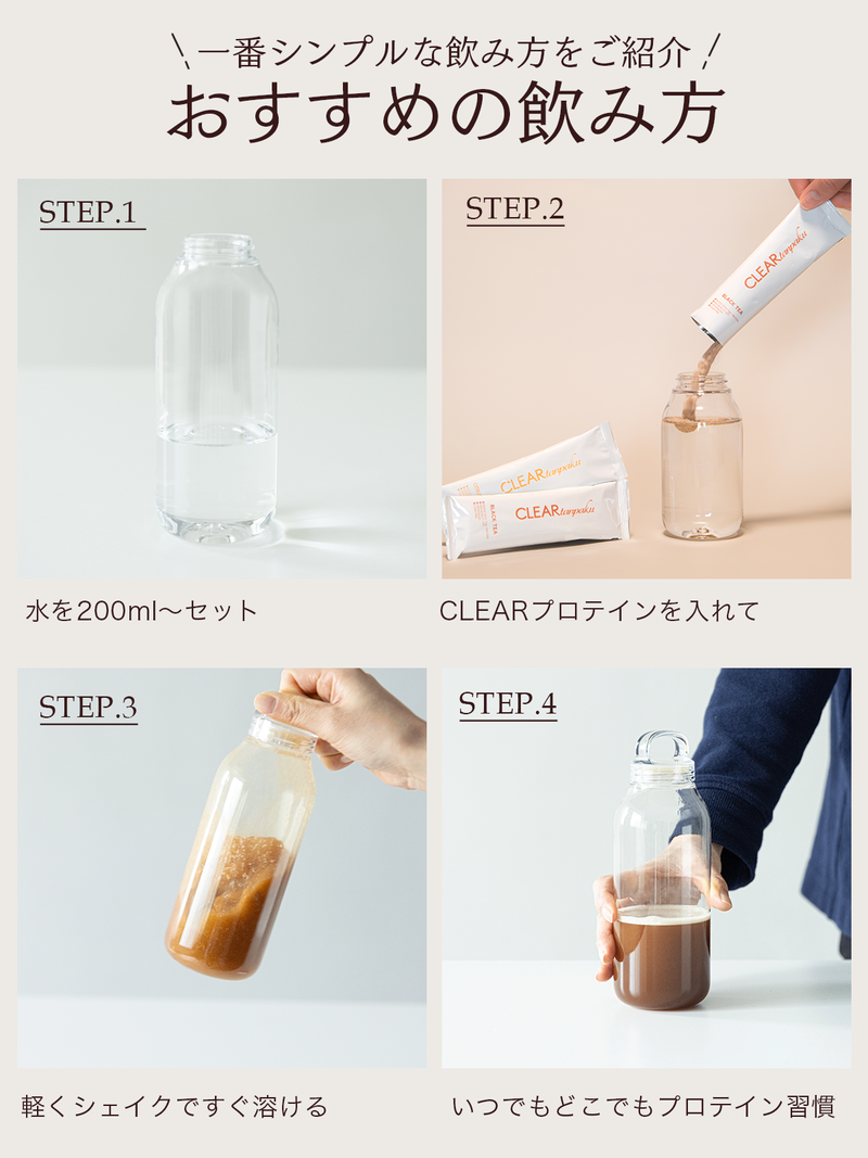 LITTLE TREAT CLEAR tanpaku Drink – Black Tea & Citrus Herb - Kawasaki City Store