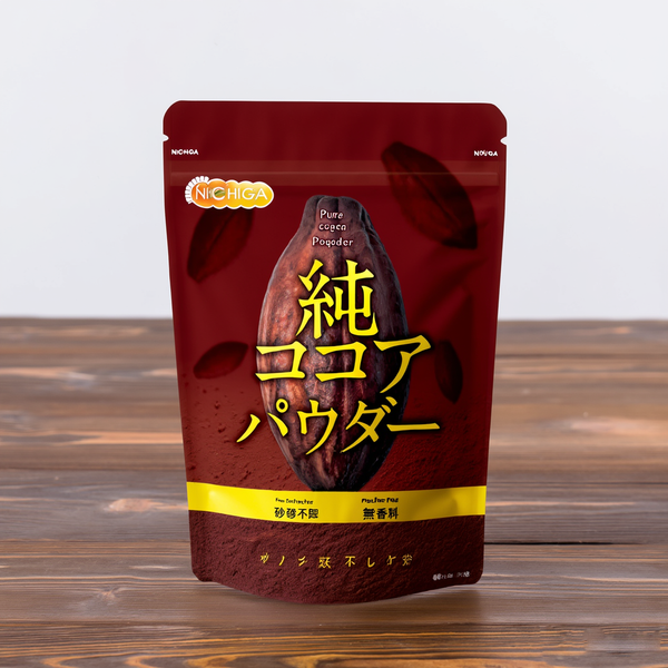 NICHIGA Pure Cocoa Powder 500g Unsweetened 100% Cacao – Made in JAPAN - Tokyo Sakura Mall