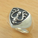 Emblem Rings in Black & White for Men, Women & Boys - Kurumira Shop