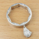 Totoro Dangling Charm Rings (Flying & Playful Totoro, Adjustable Sizes) - Kurumira Shop