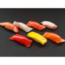 SUSHI Banana Katsudon Miniature Handcrafted Food Sample Keychain Made in JAPAN- Kawasaki City Store