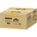 DOUTOR Coffee Drip Pack Mélange de torréfaction foncée profonde 100 paquets Japon