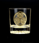 Golden Shot Glass (with Sengoku Warlord family crest) in Kanazawa, JAPAN - Kurumira Shop