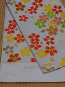 Obi for Shichi-Go-San Celebrations (For Children's Kimonos) 420cm / Silk 100% Woven in Japan - Kurumira Shop