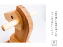 Handcrafted Wooden Rocking Horse – Made from Japanese Cedar & Hinoki Cypress - Kurumira Shop