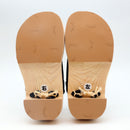 GETALS COLOR Strap Japanese Five-Toe Wooden Sandals with Tono Hinoki - Saganoya