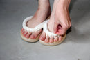 GETALS for Room Five-Toe Indoor Wooden Sandals with Tono Hinoki - Saganoya