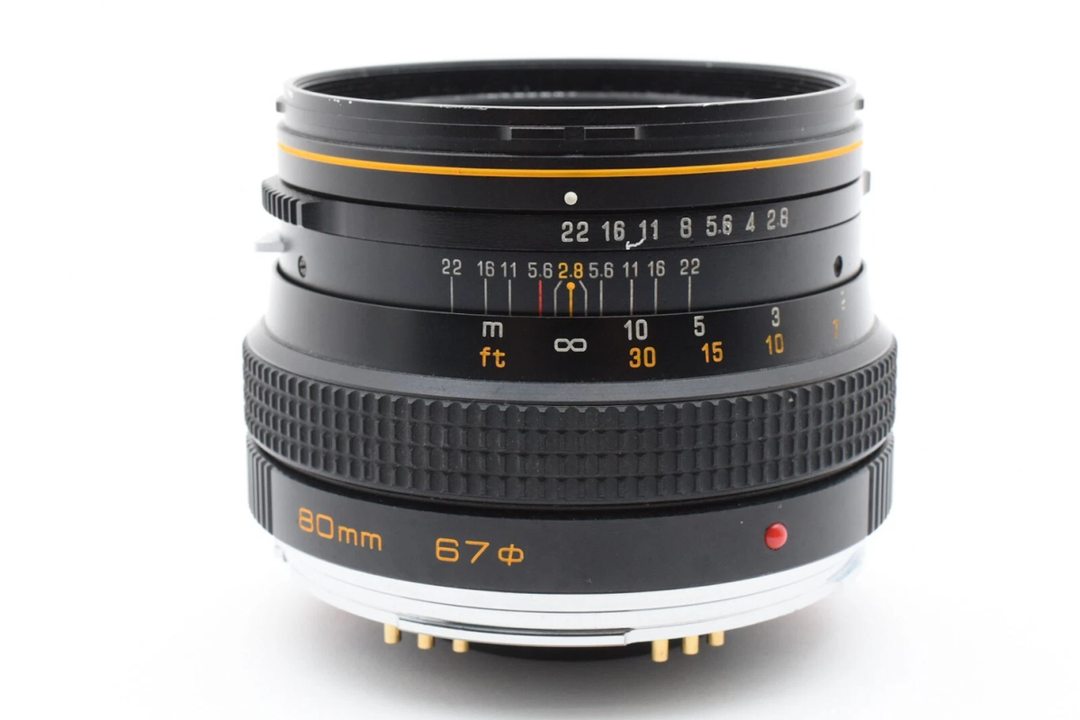Zenzanon MC 80mm F2.8 訳ありジャンク品 Zenza Bronica Zenzanon-S