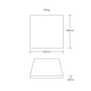 Hare no Hi Cutting Board – Japanese Hinoki Cypress (Ichimatsu, Kasamatsu, Tomoe, Higaki) - Kurumira Shop