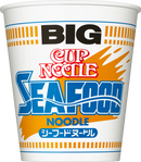 Nissin BIG Cup Noodle Seafood Japanese Instant Ramen L-size 1 cups - Tokyo Snack Land