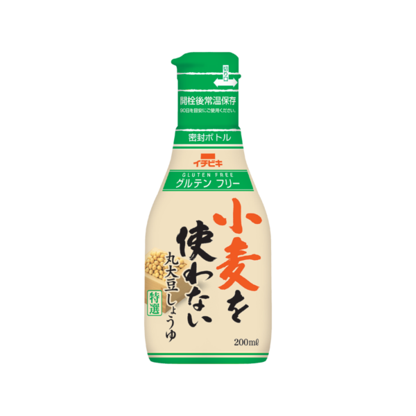 Gluten-Free Soy Sauce Made from Whole Soybeans, 200ml/500ml - ICHIBIKI