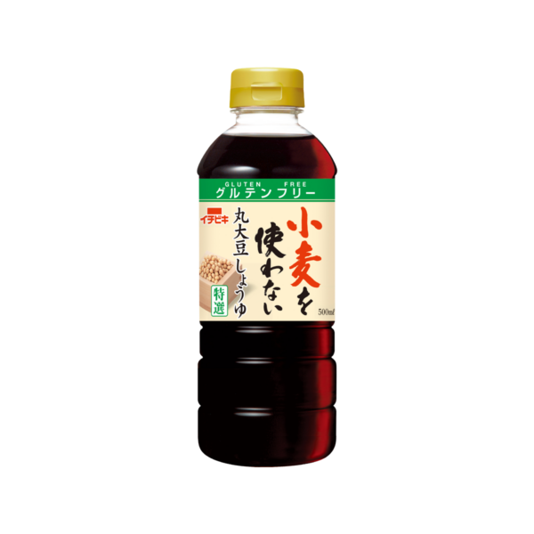 Gluten-Free Soy Sauce Made from Whole Soybeans, 200ml/500ml - ICHIBIKI