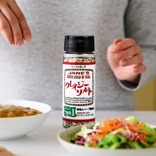 JANE'S Crazy Salt Rock Salt & Herb Seasoning 100g – Made in JAPAN - Tokyo Sakura Mall