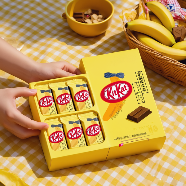 Tokyo Limited KitKat x Tokyo Banana 6 Pieces – Made in JAPAN - Tokyo Sakura Mall