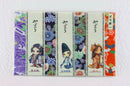 Pochibukuro (Small Decorative Envelope) with Gratitude Messages -Set of 3- (Murasaki Shikibu, Fujiwara no Michinaga, Abe no Seimei, Sei Shonagon, Akiko) Manga-Style Designs - Kurumira Shop