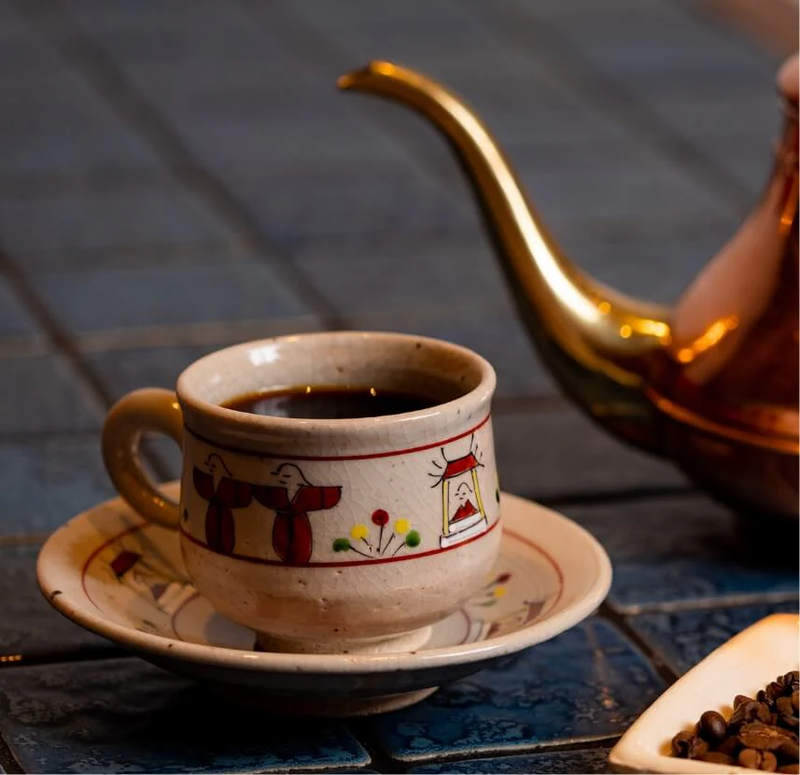 AMENOKAKU COFFEE Geisha Blend (White - Well-balanced) - Nara Store Japan