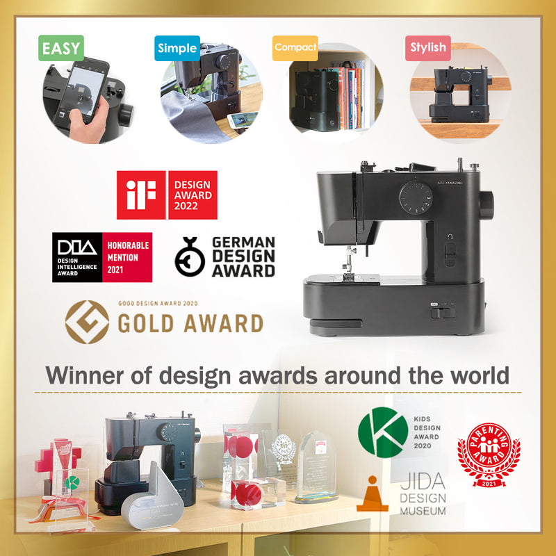 Portable Lightweight Sewing Machine MM-10 for Beginners - AXE YAMAZAKI