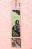 Bookmarks & Triangular Bookmarks (Murasaki Shikibu, Fujiwara no Michinaga, Abe no Seimei, Sei Shonagon, Akiko) Manga-Style Designs - Kurumira Shop