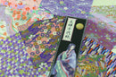 Yuzen Chiyogami Paper (Murasaki Shikibu, Fujiwara no Michinaga, Abe no Seimei, Sei Shonagon, Akiko) – Manga-Style Designs – 22×22cm - Kurumira Shop